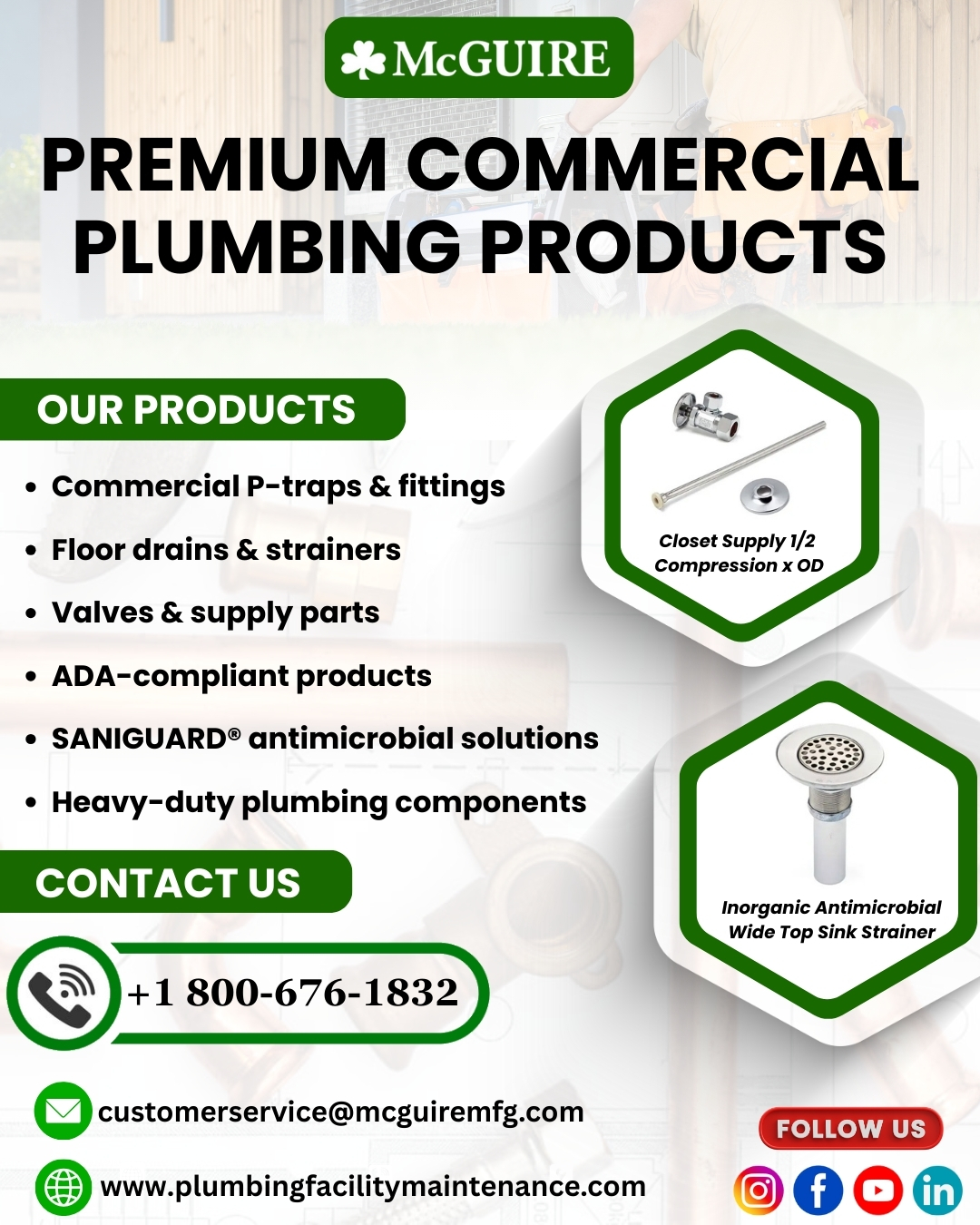 Premium Commercial Plumbing Products