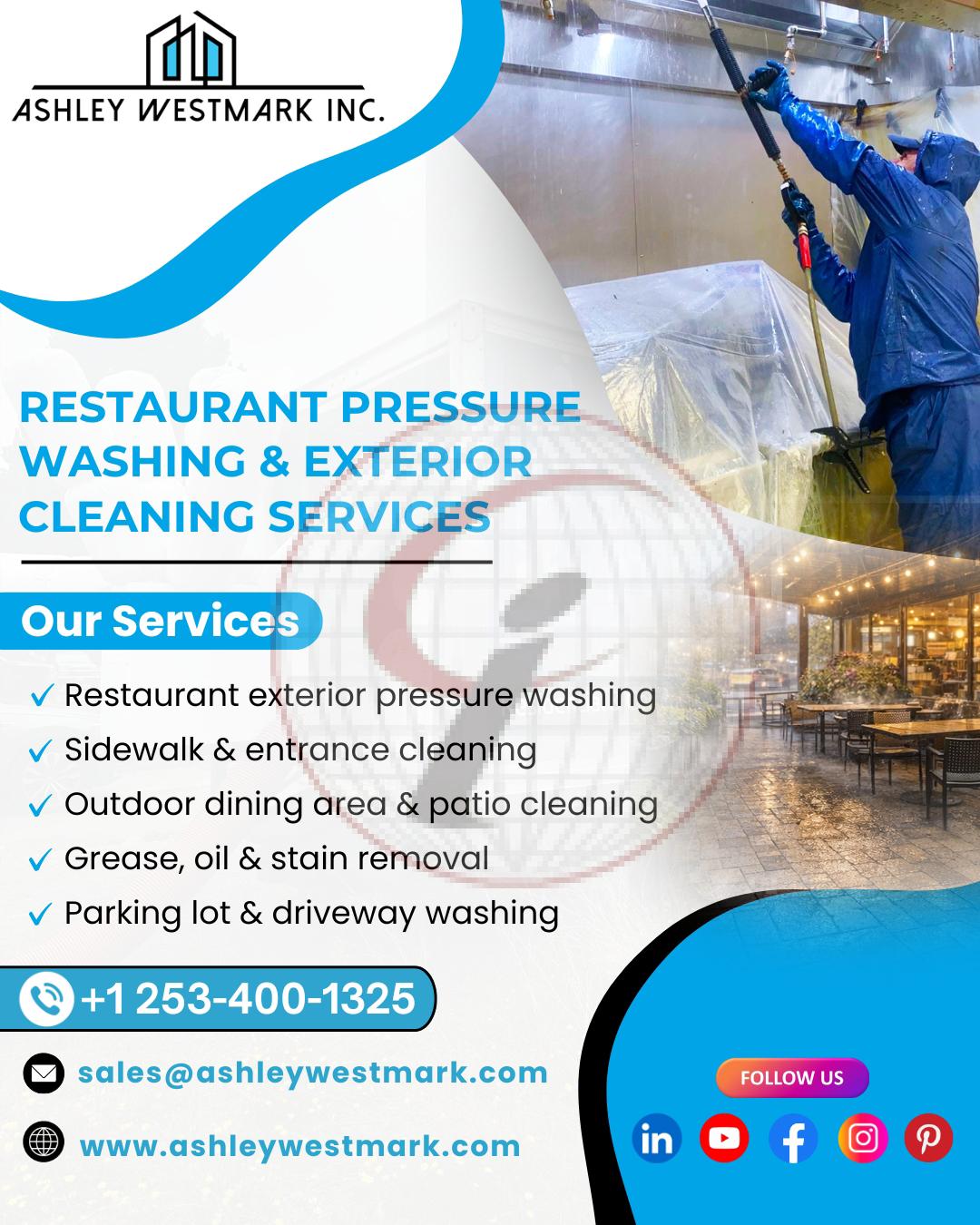 Restaurant Pressure Washing & Exterior Cleaning Services