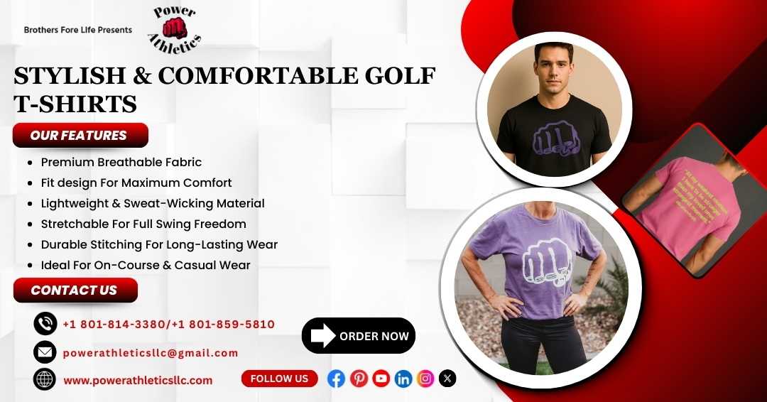 Stylish & Comfortable Golf T-Shirts