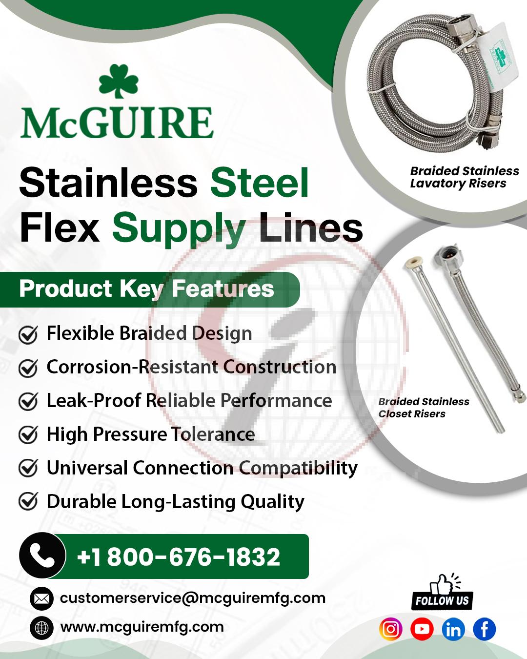 Stainless Steel Flex Supply Lines