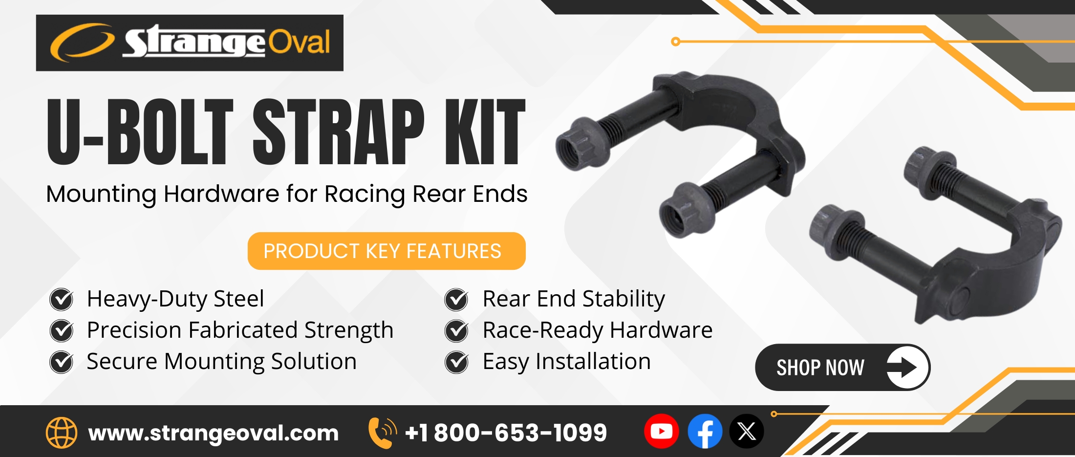 U-Bolt Strap Kit
