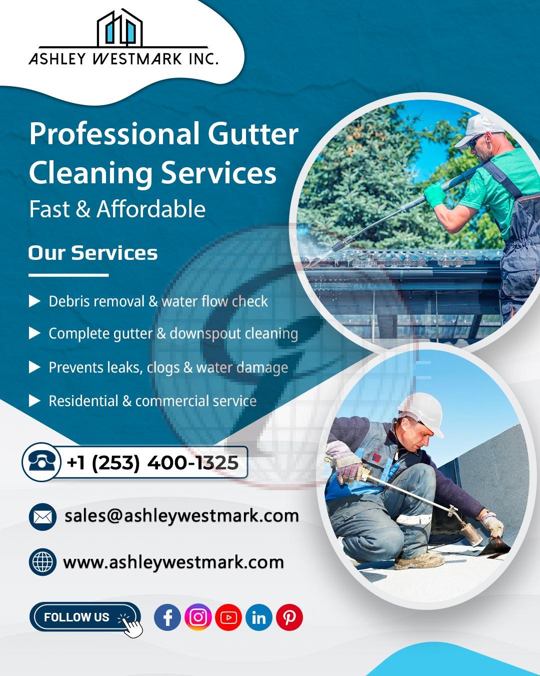 Professional Gutter Cleaning Services – Fast & Affordable