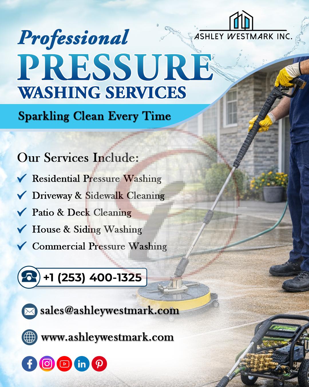 Professional Pressure Washing Services – Sparkling Clean Every Time