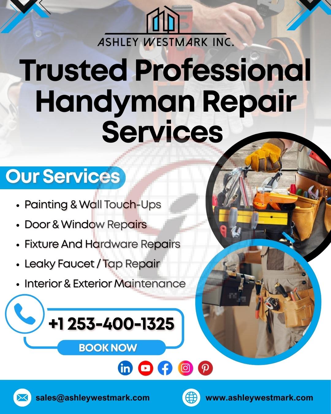 Trusted Professional Handyman Repair Services