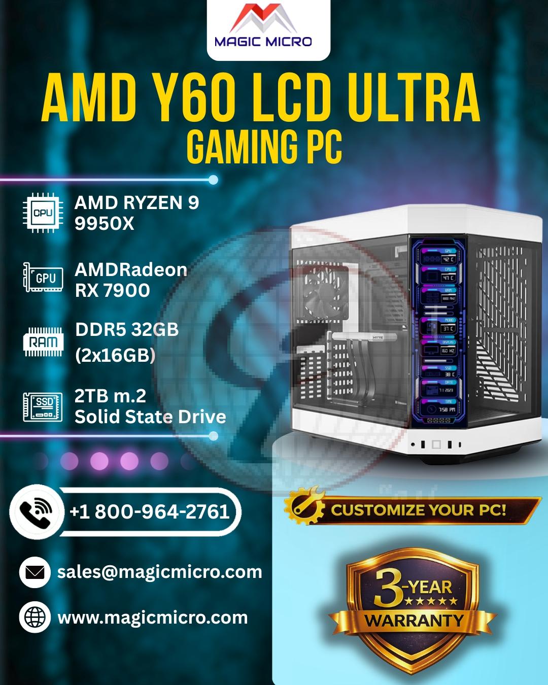 AMD Y60 LCD ULTRA GAMING PC