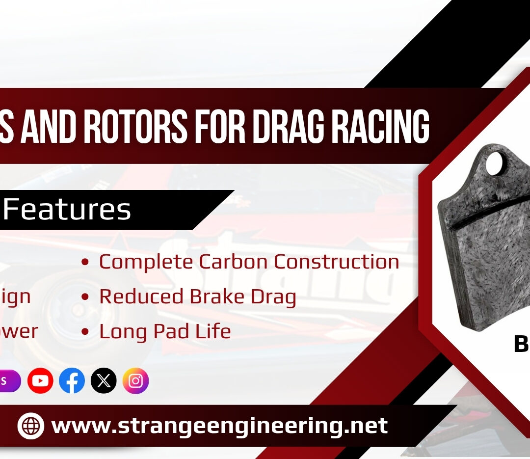 Carbon Brake Pads and Rotors for Drag Racing