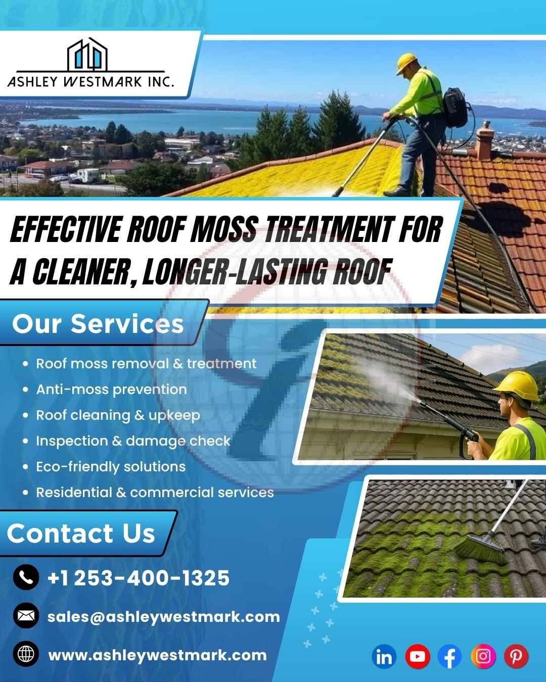 Effective Roof Moss Treatment For A Cleaner , Longer -Lasting Roof