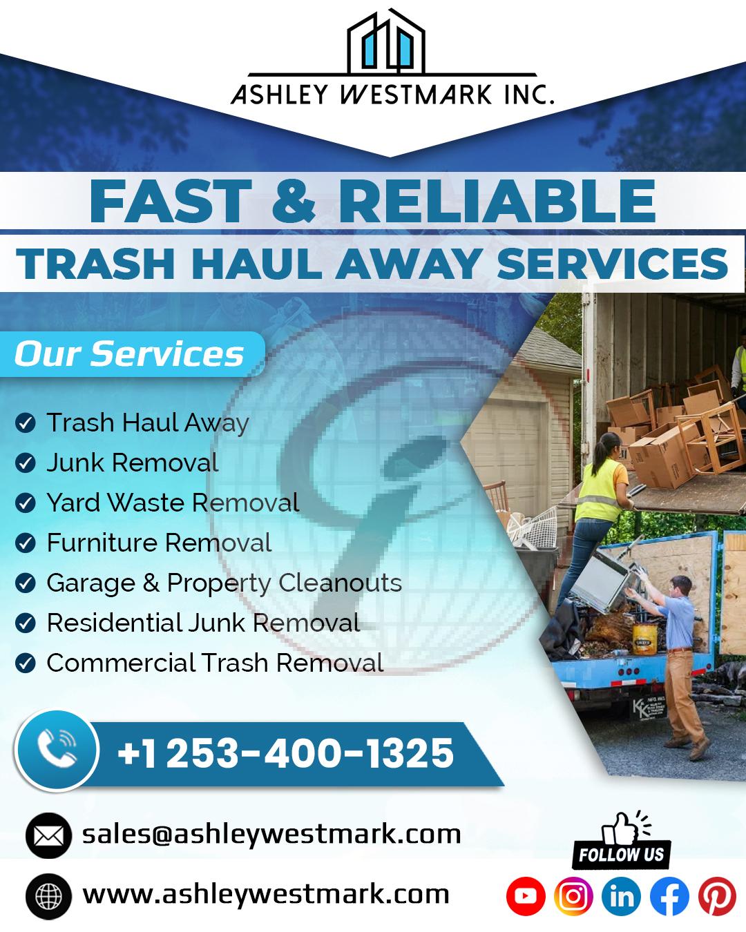 Fast & Reliable Trash Haul Away Service
