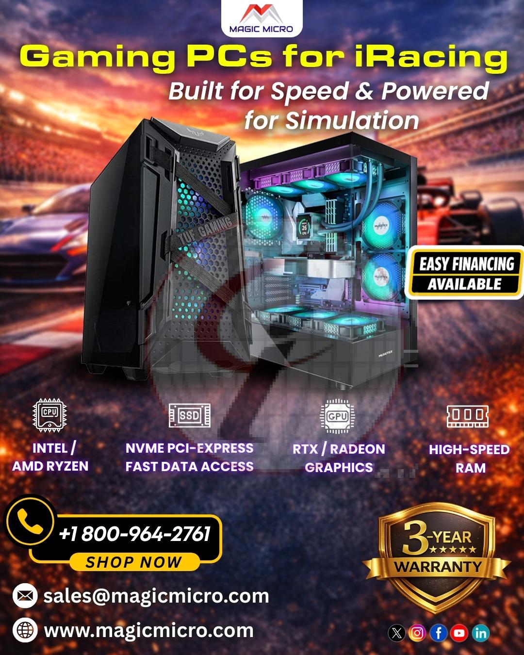 Gaming Pcs For I Racing
