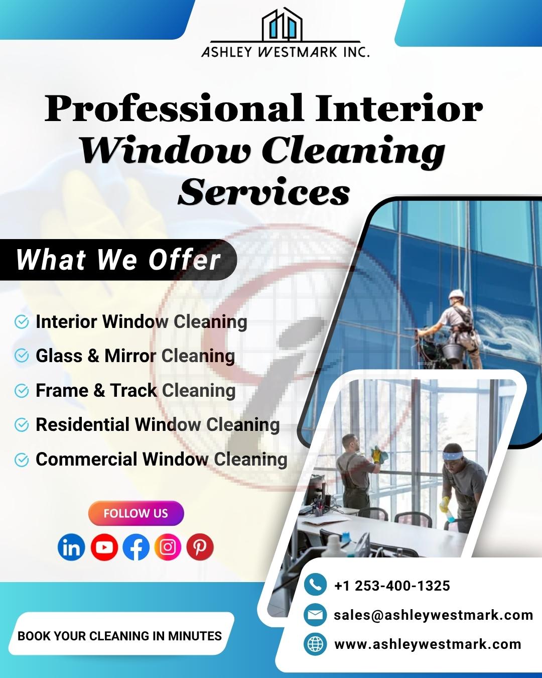 Professional Interior Window Cleaning Service