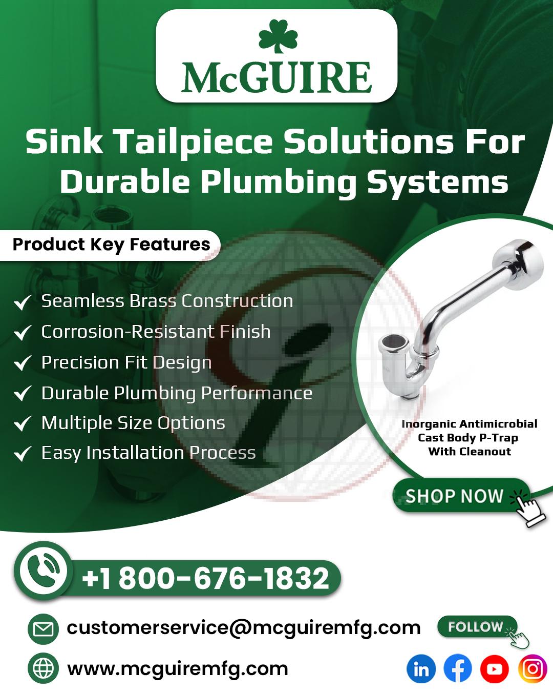 Sink Tailpiece Solutions for Durable Plumbing Systems