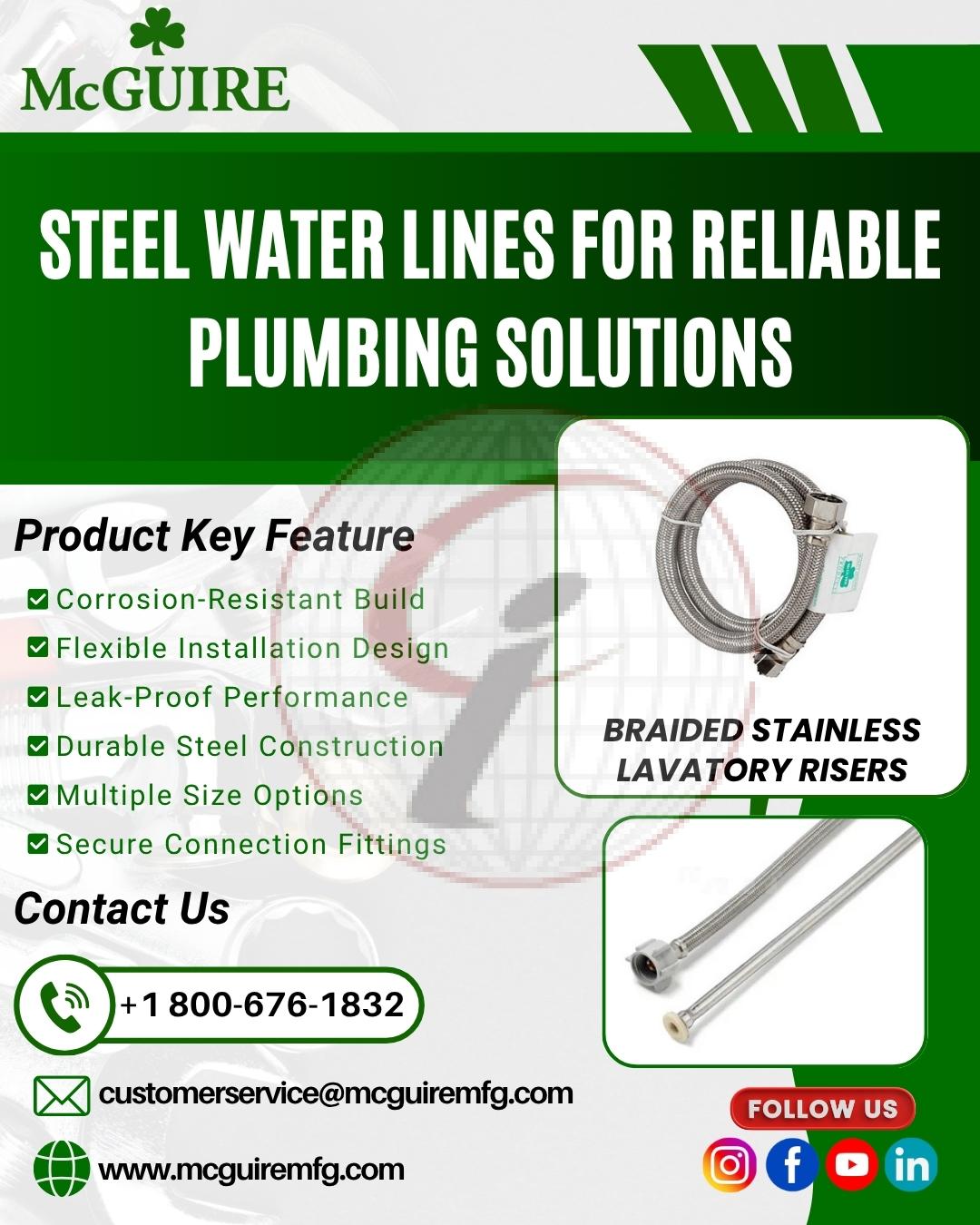 Steel Water Lines for Reliable Plumbing Solutions