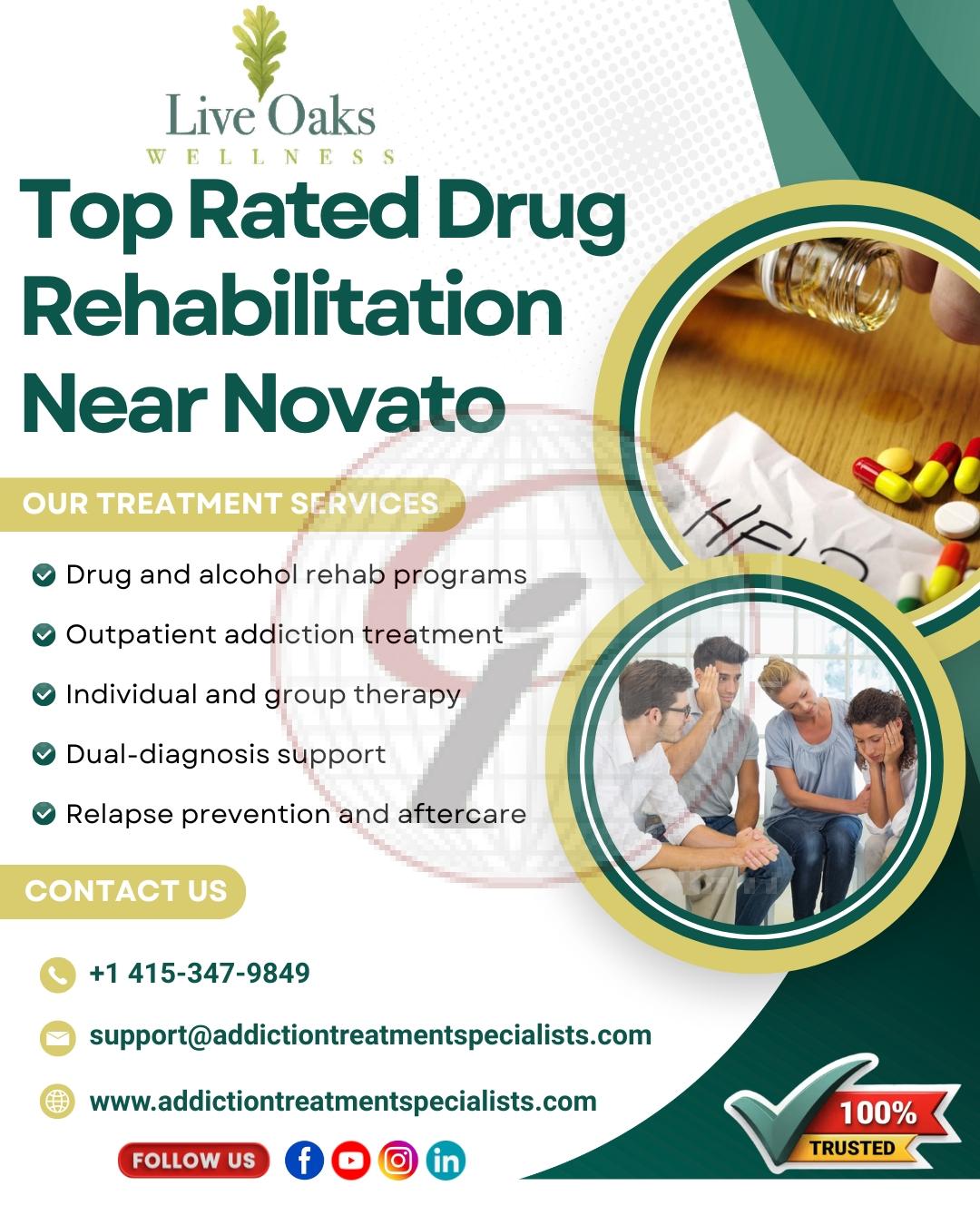 Top Rated Drug Rehabilitation Near Novato