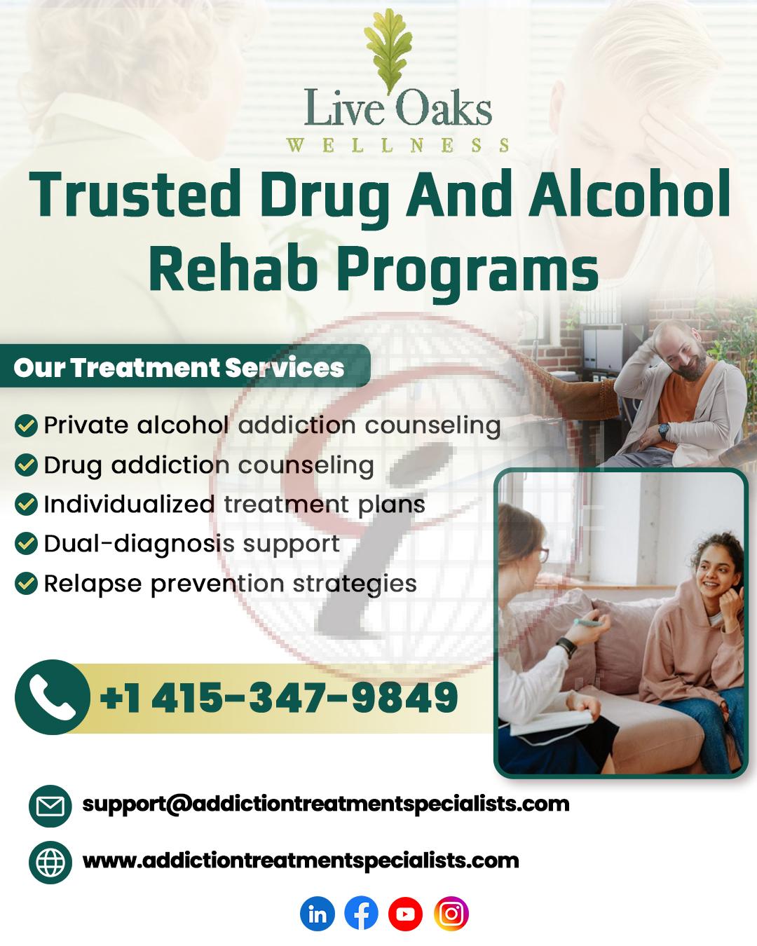 Trusted Drug And Alcohol Rehab Programs