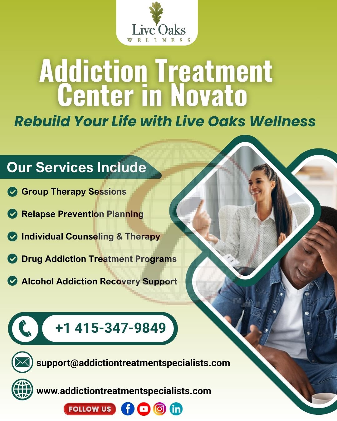 Addiction Treatment Centre In Novato