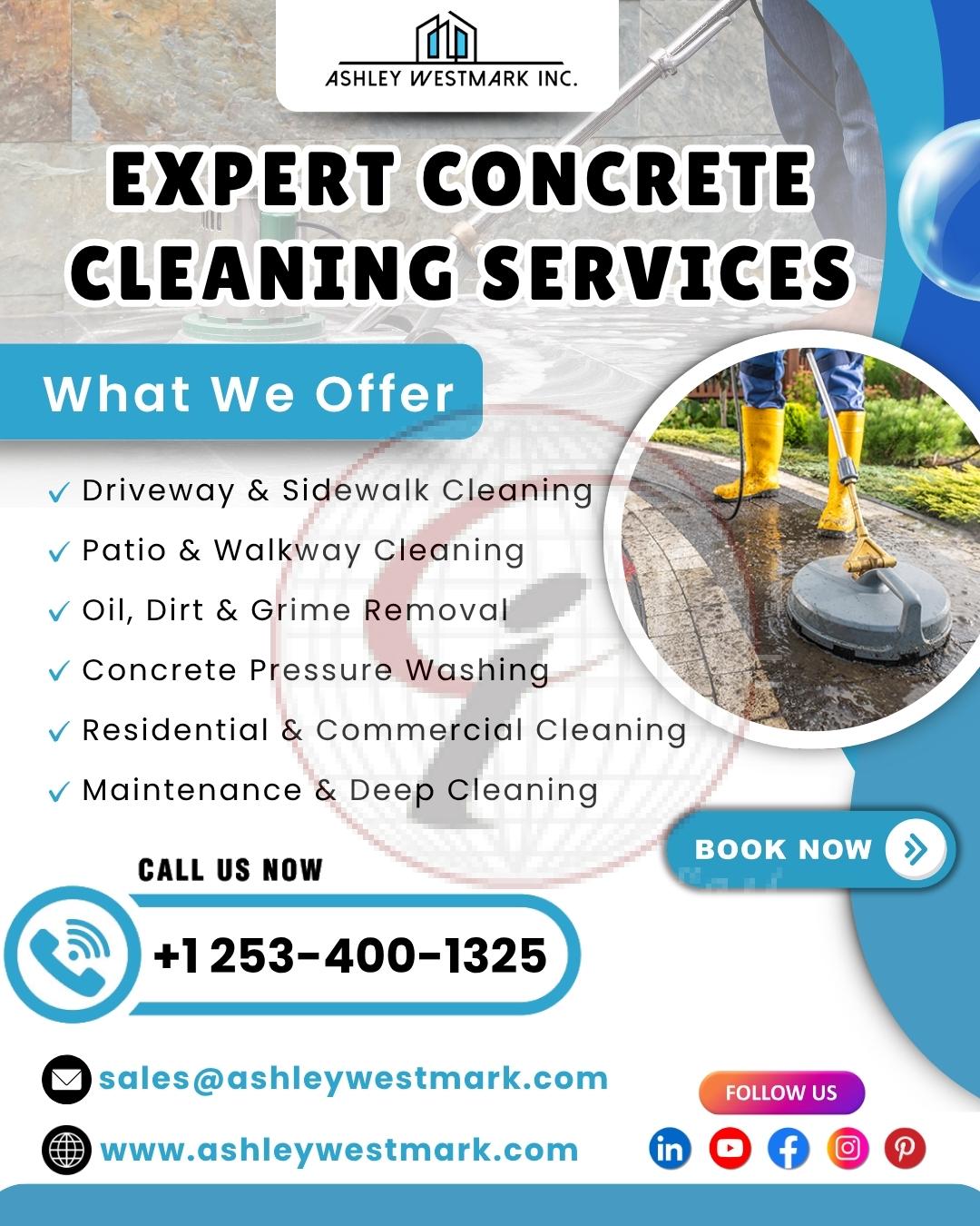 Expert Concrete Cleaning Services
