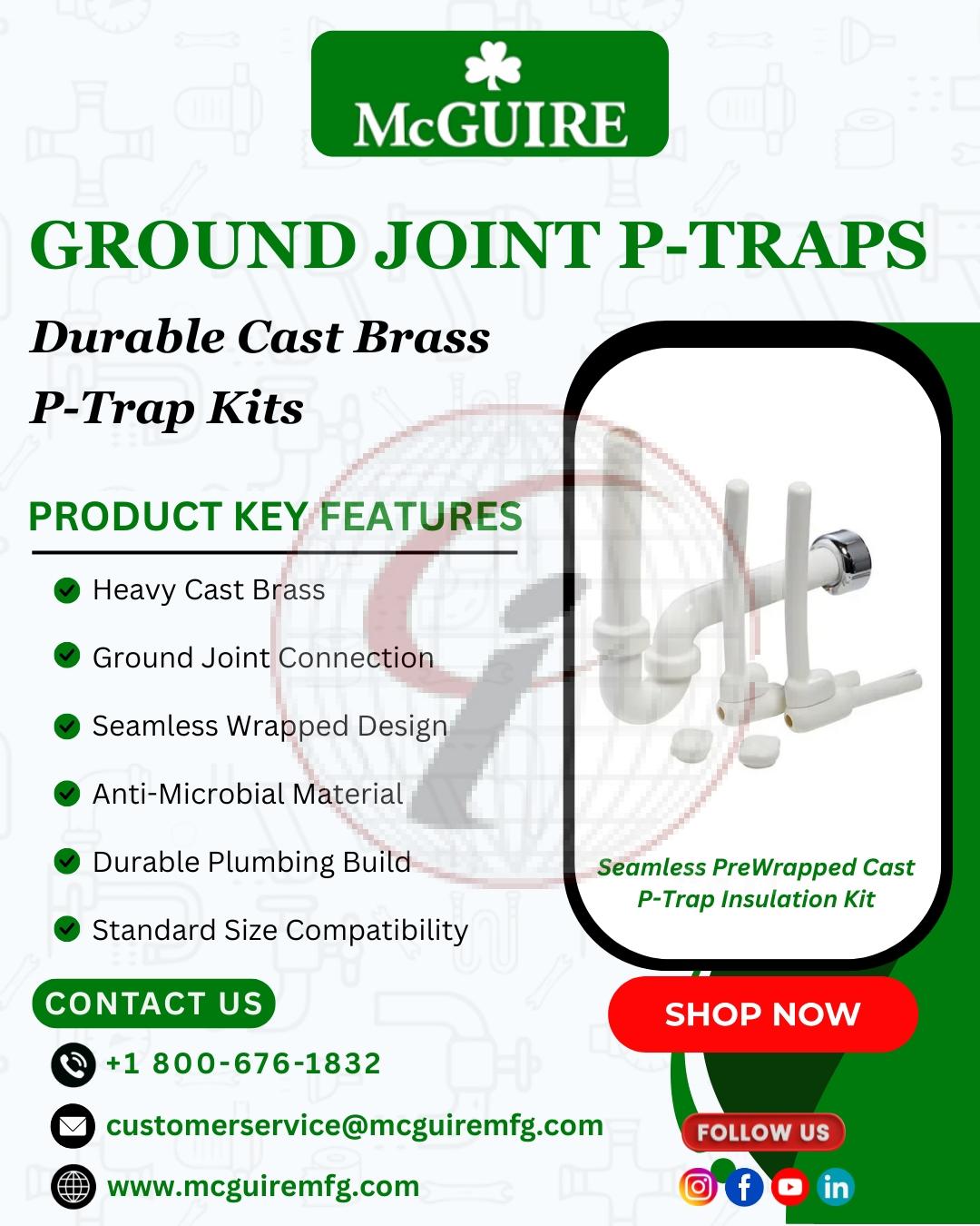 Ground Joint P-Traps