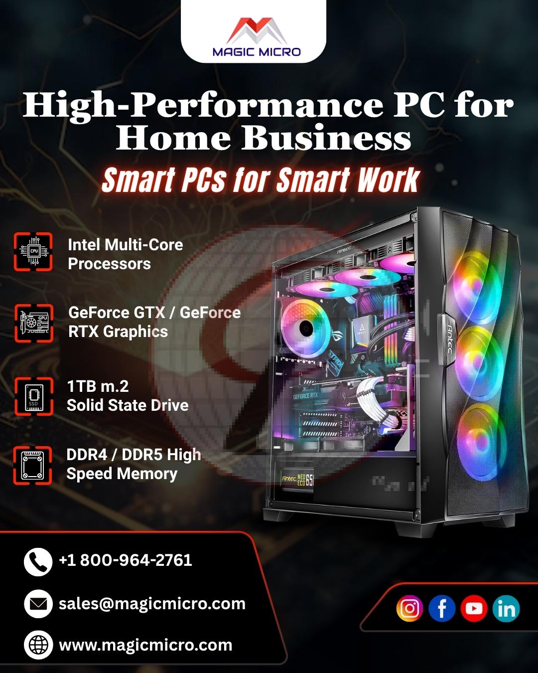 High-Performance PC for Home Business