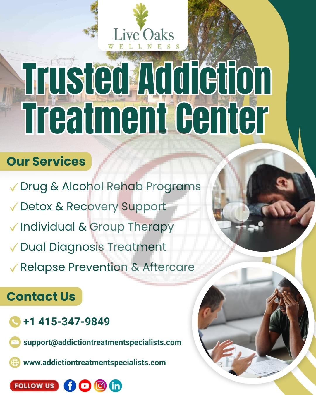 Trusted Addiction  Treatment Center