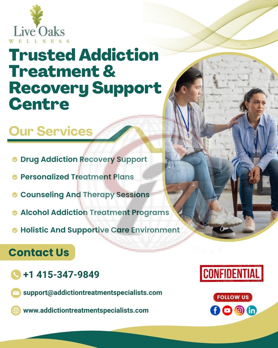 Trusted Addiction Treatment & Recovery support centre