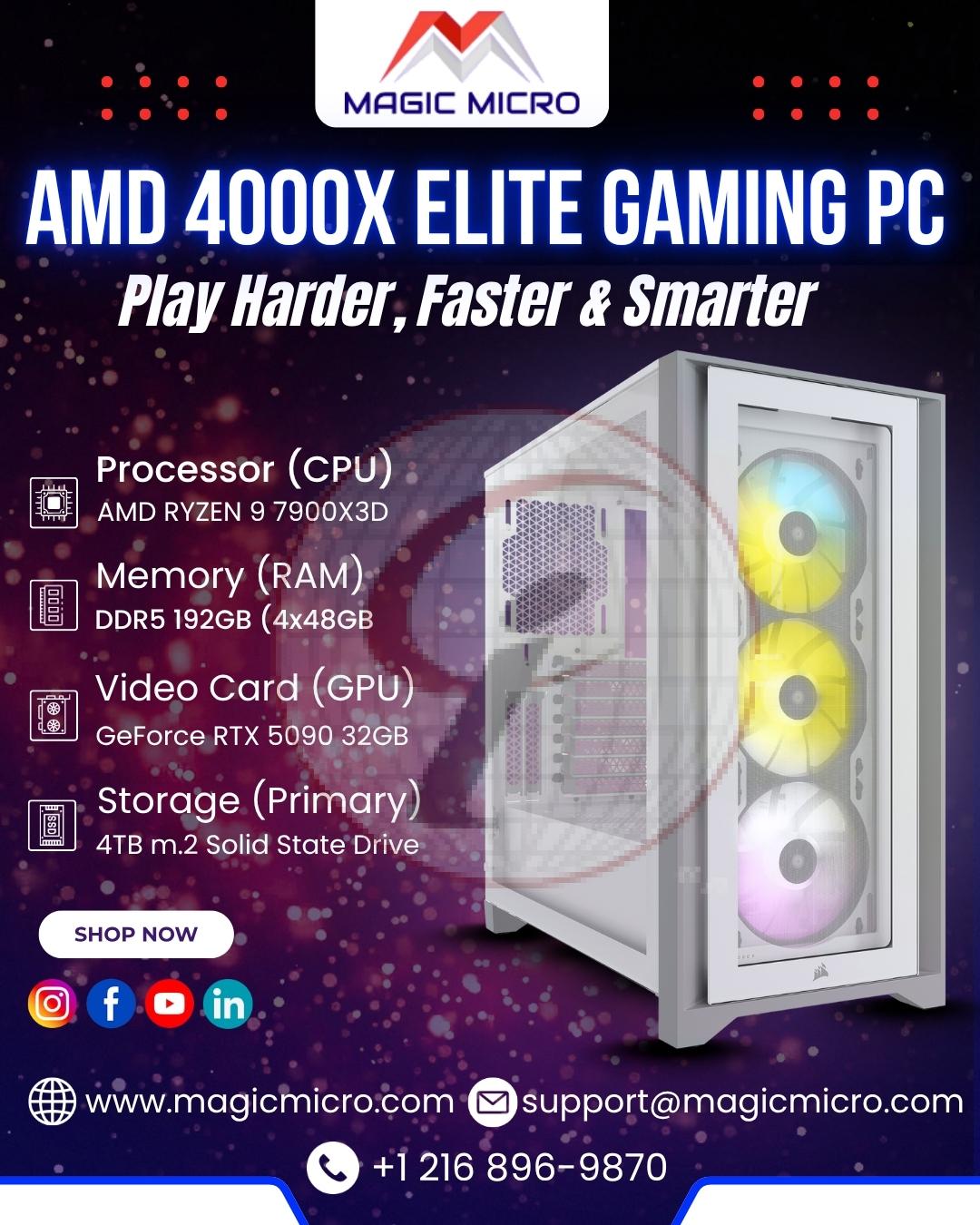 AMD 4000X ELITE GAMING PC