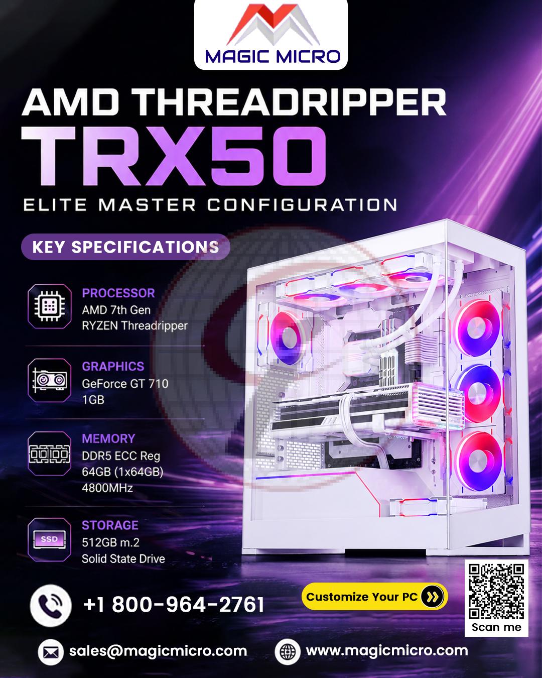 AMD Threadripper TRX50 Elite Master Configuration