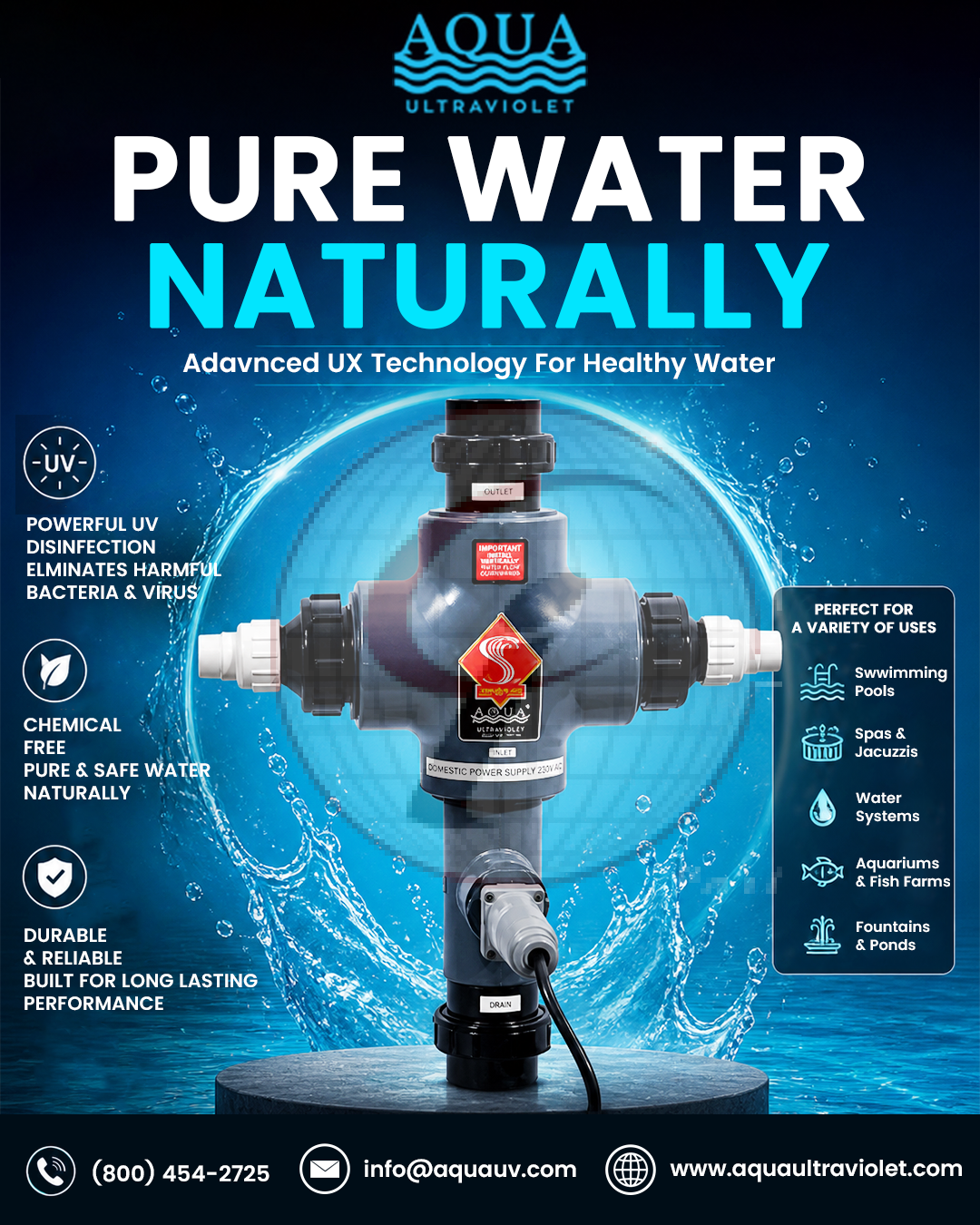 Pure Water Naturally