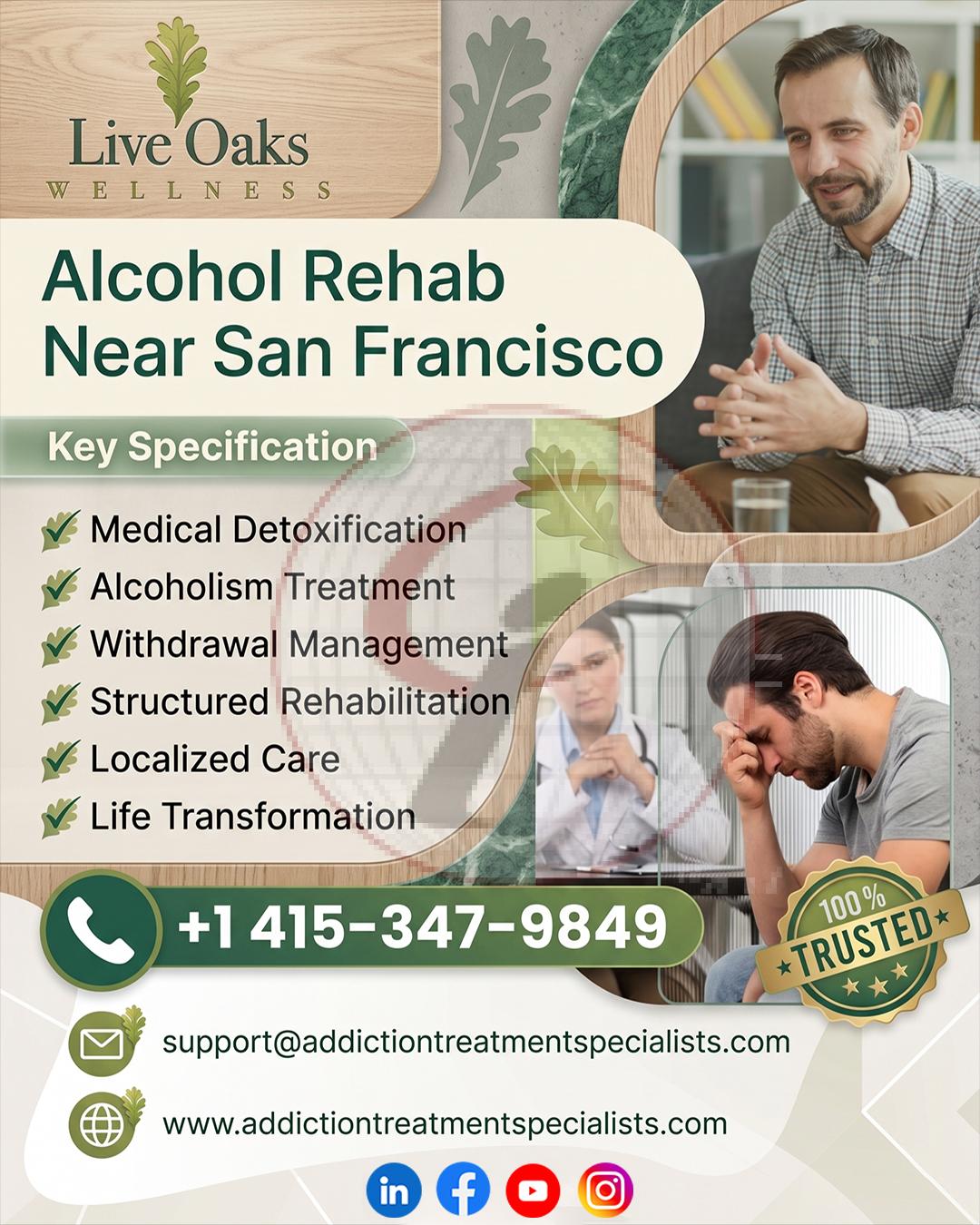 Alcohol Rehab Near San Francisco