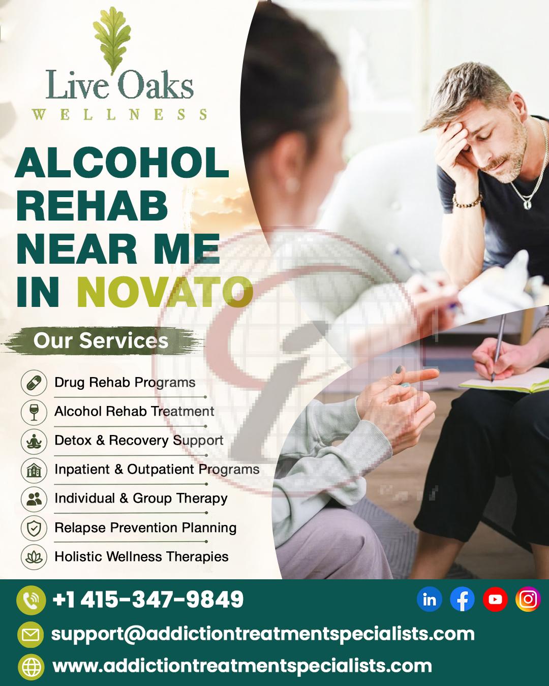 Alcohol Rehab Near Me In Novato