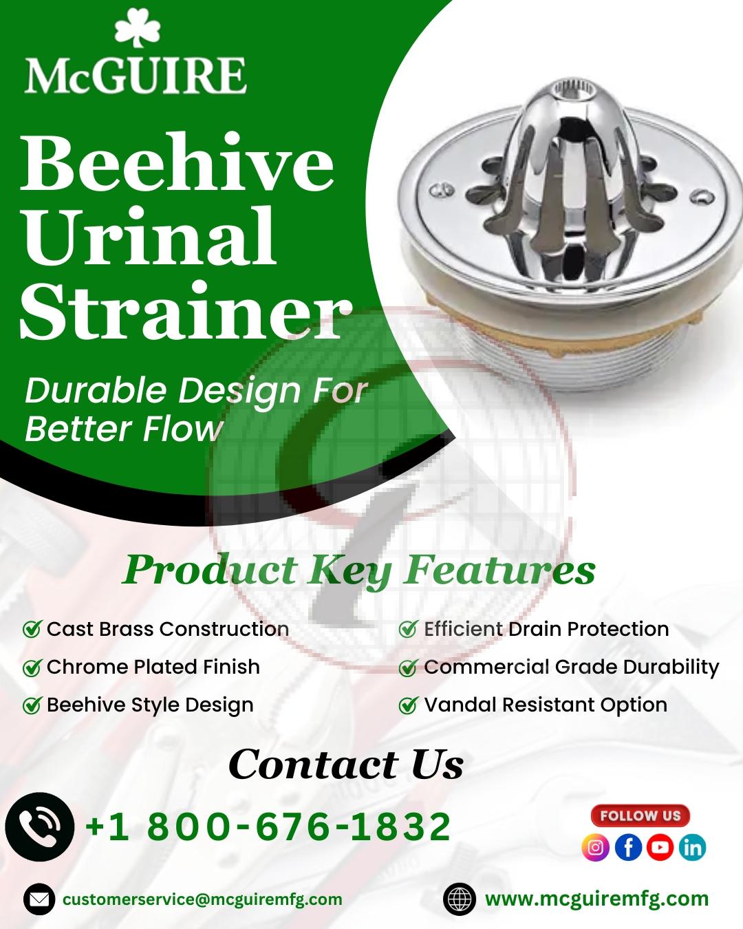 Beehive Urinal Strainer