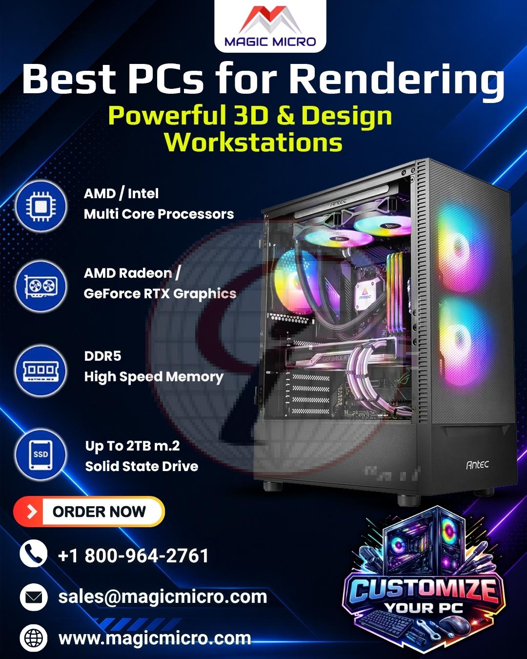 Best PCs For Rendering