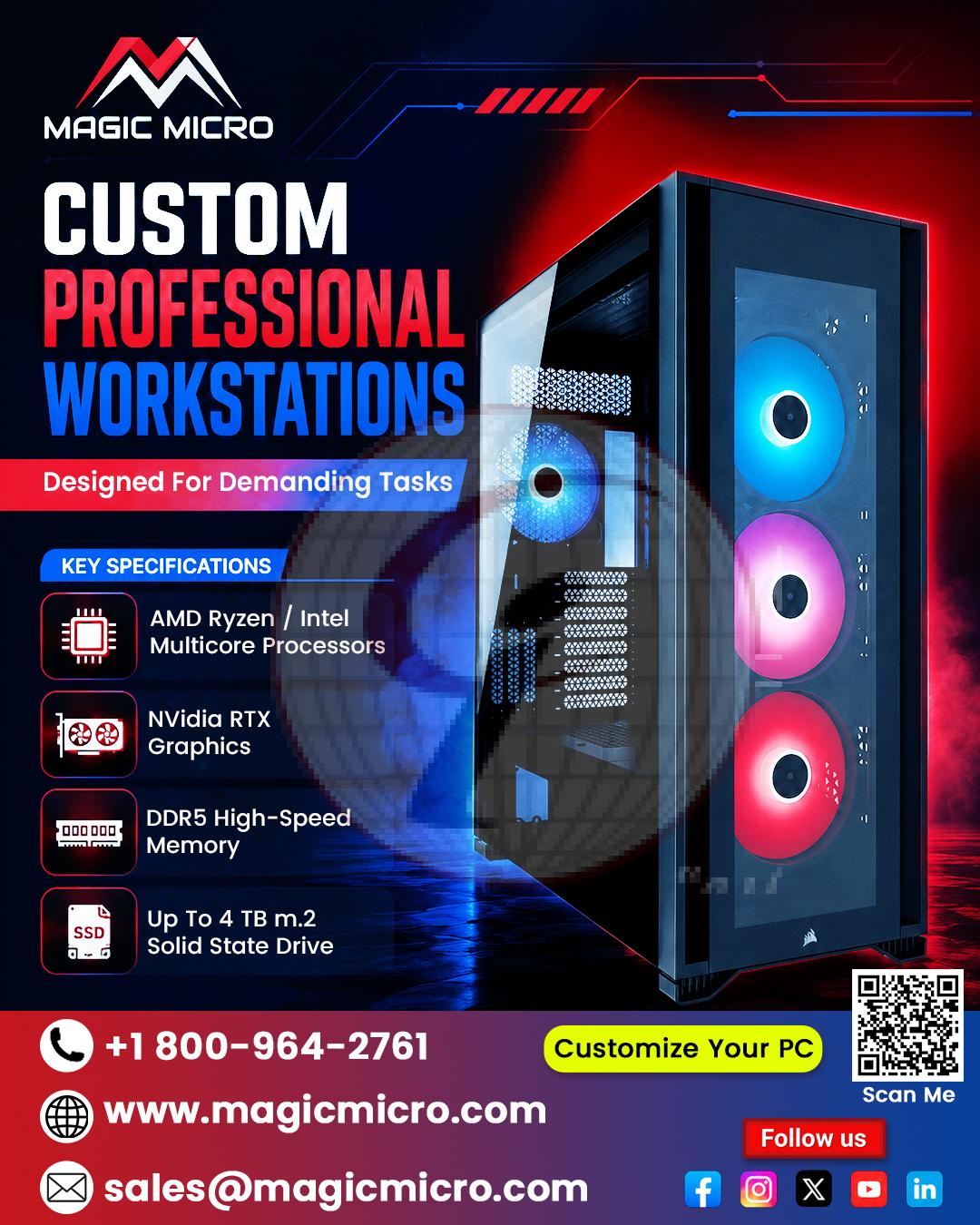 Custom Professional Workstations