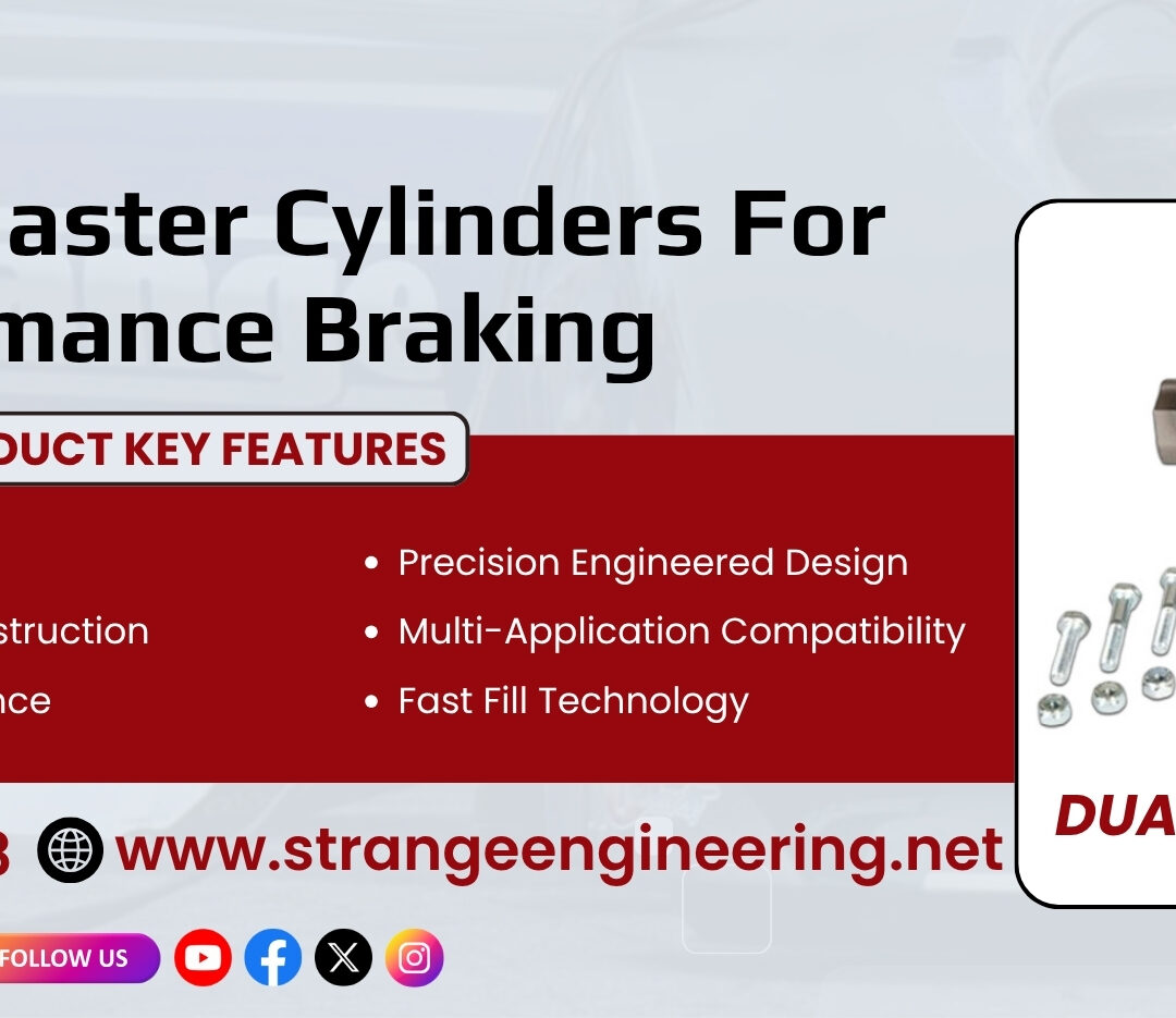 Drag Race Master Cylinders for High-Performance Braking