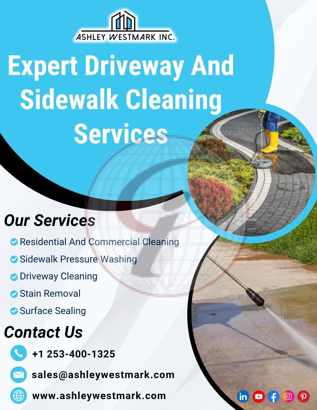 Expert Driveway And Sidewalk Cleaning Services