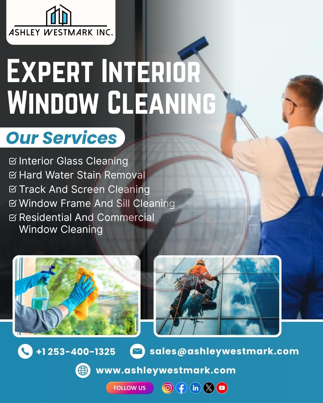 Expert Interior Window Cleaning