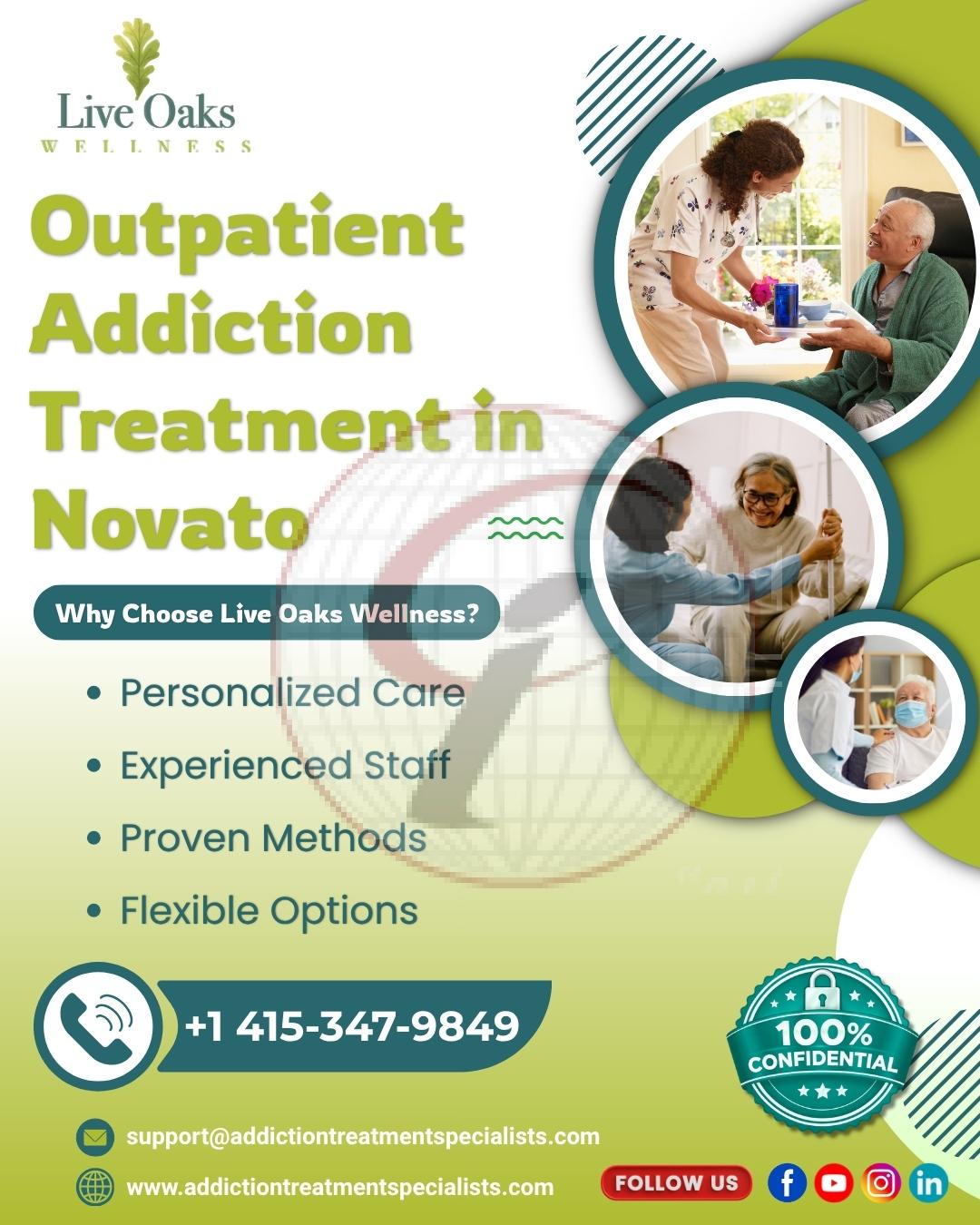 Outpatient Addiction Treatment In Novato