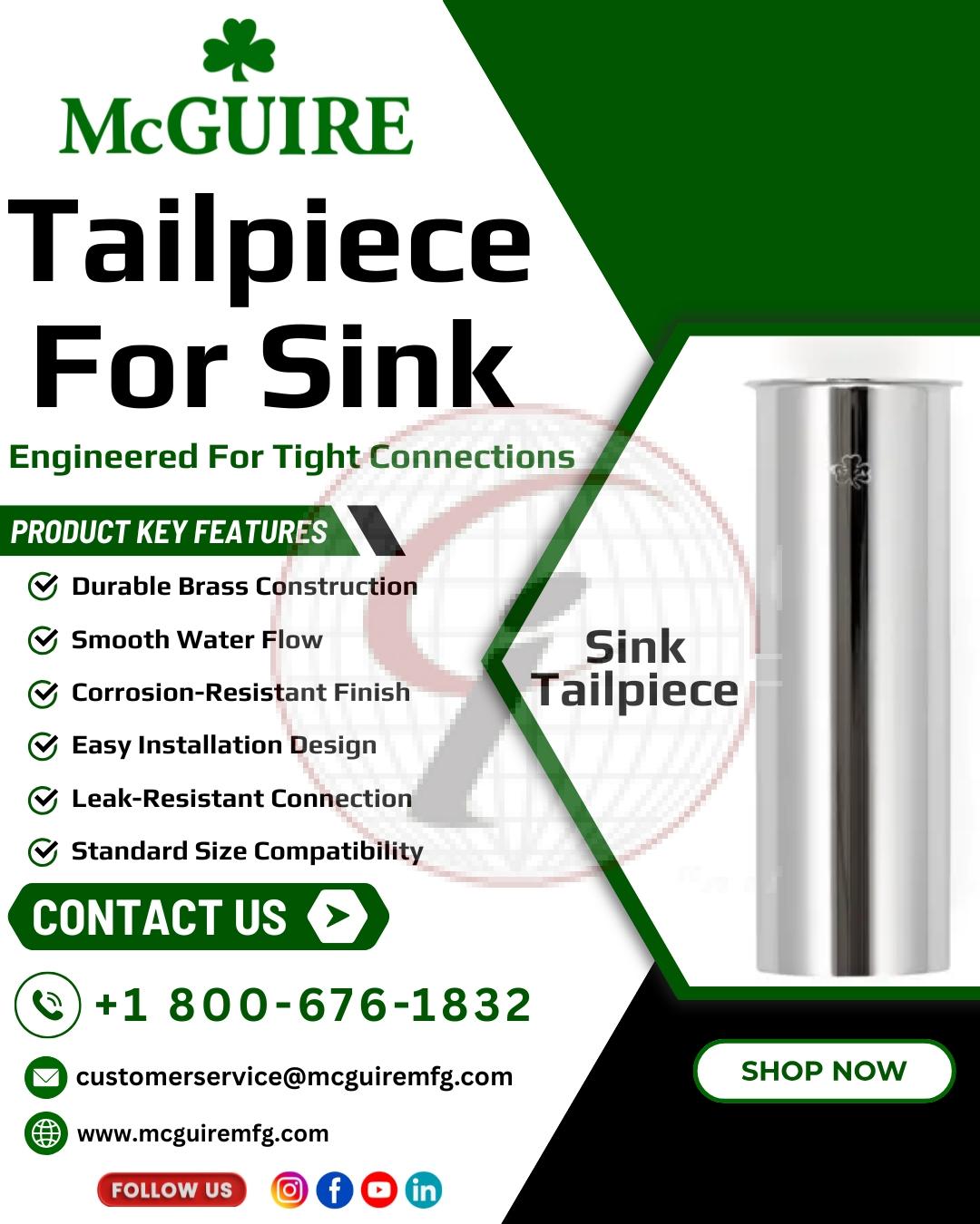 Tailpiece For Sink