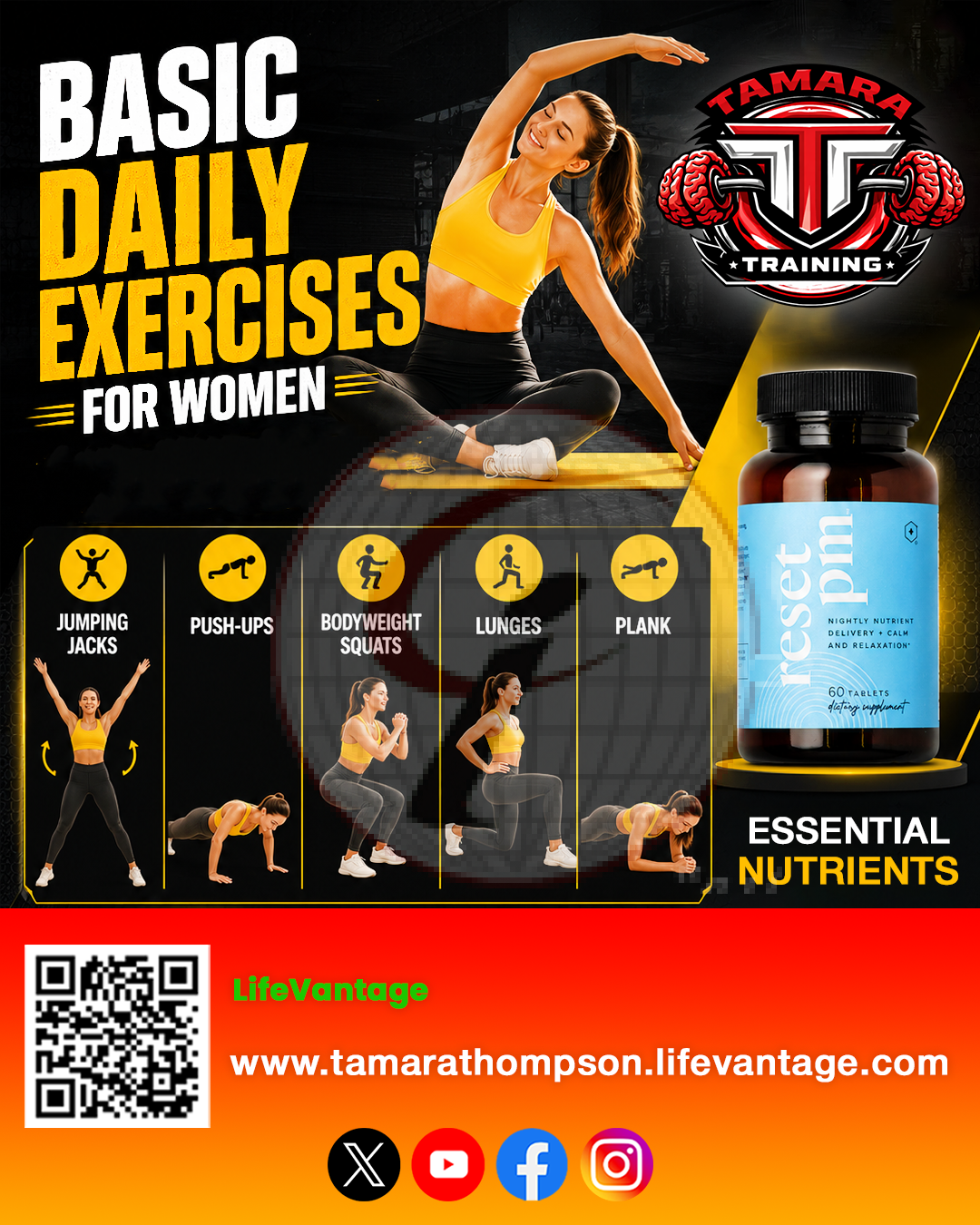 Basic Daily Exercises For Women
