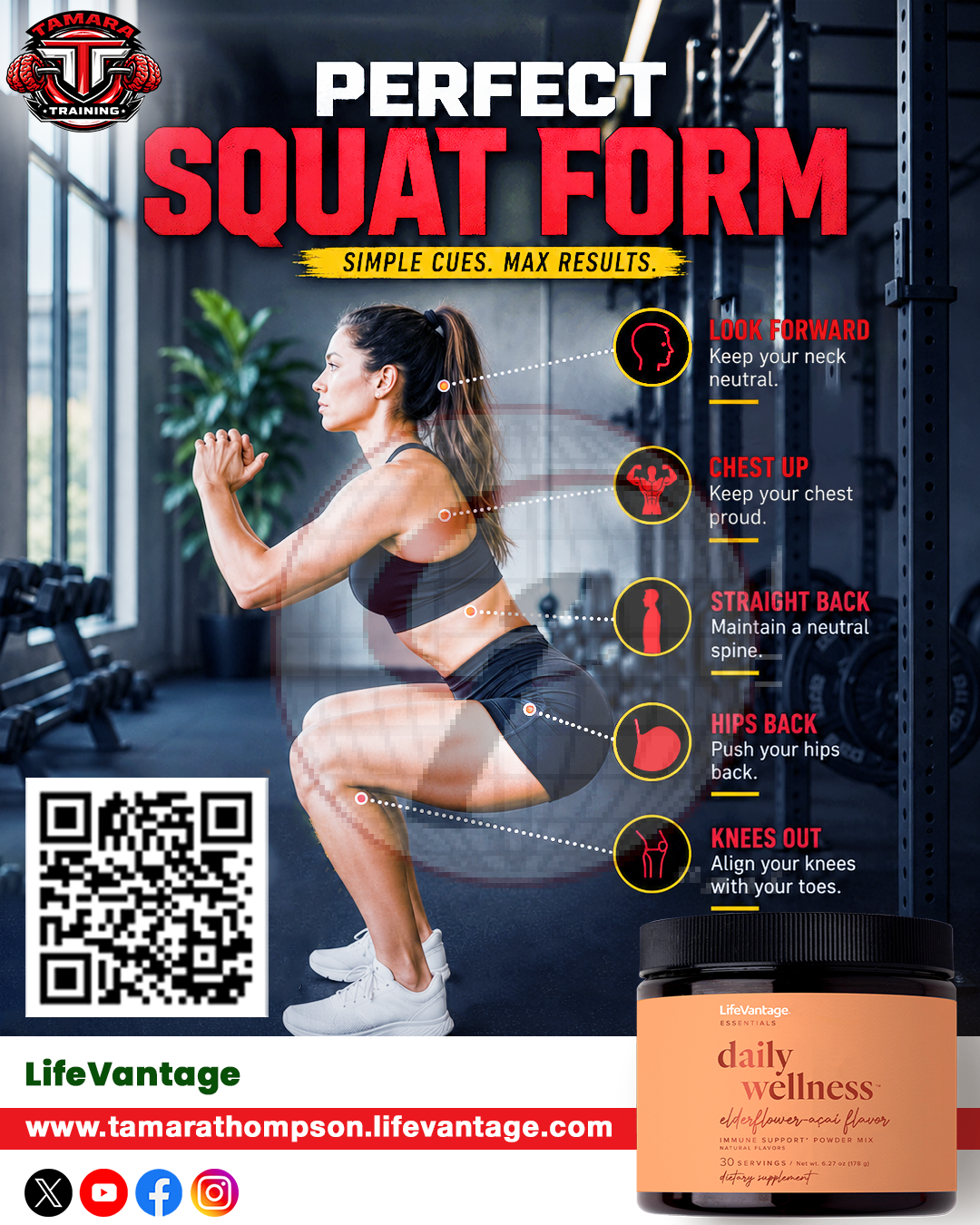 Perfect Squat Form