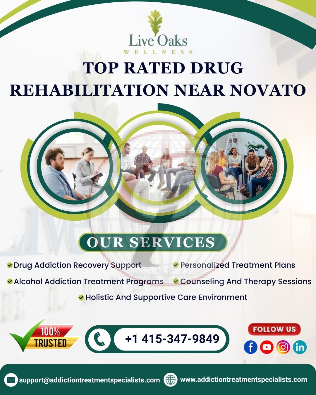 Top Rated Drug Rehabilitation Near Novato
