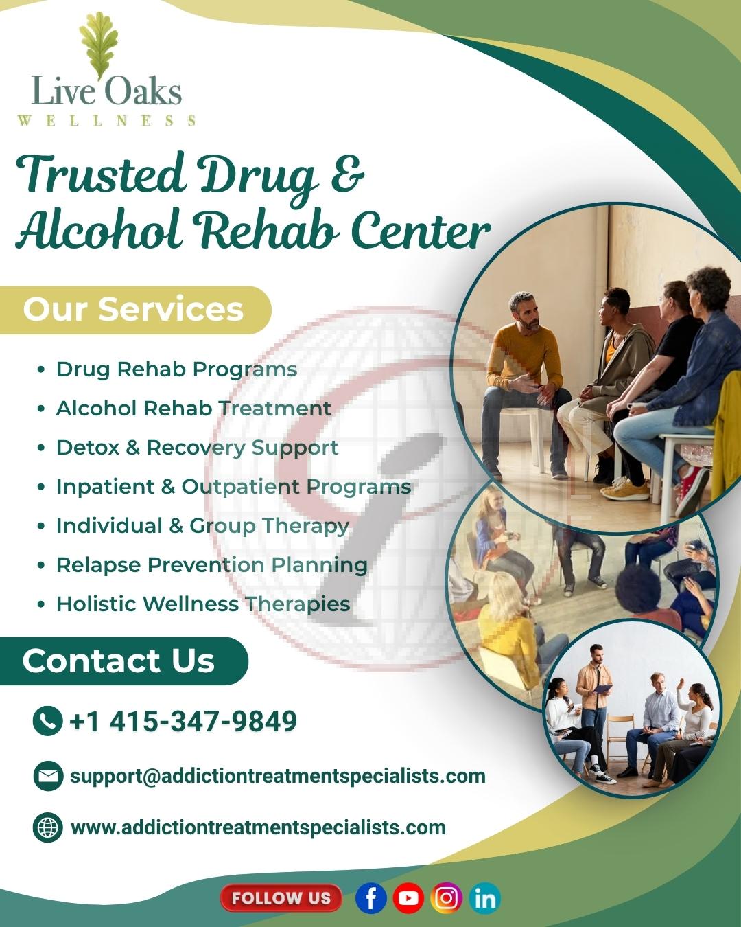 Trusted Drug & Alcohol Rehab centre