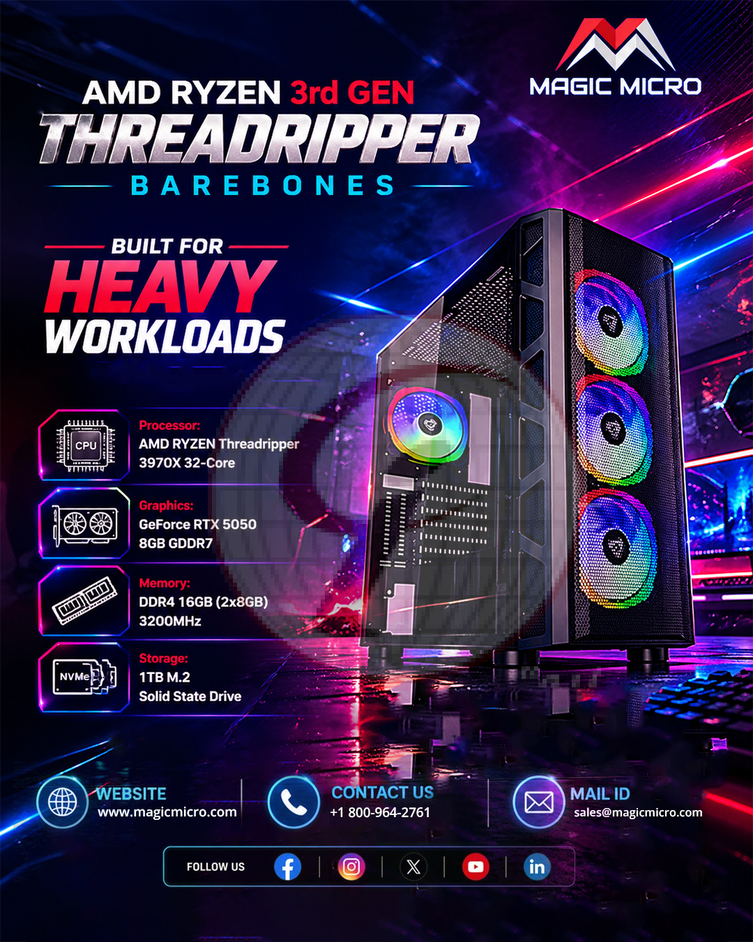Amd Ryzen 3rd Gen Threadripper Barebones