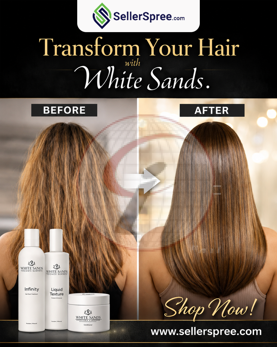 Transform Your Hair With White Sands