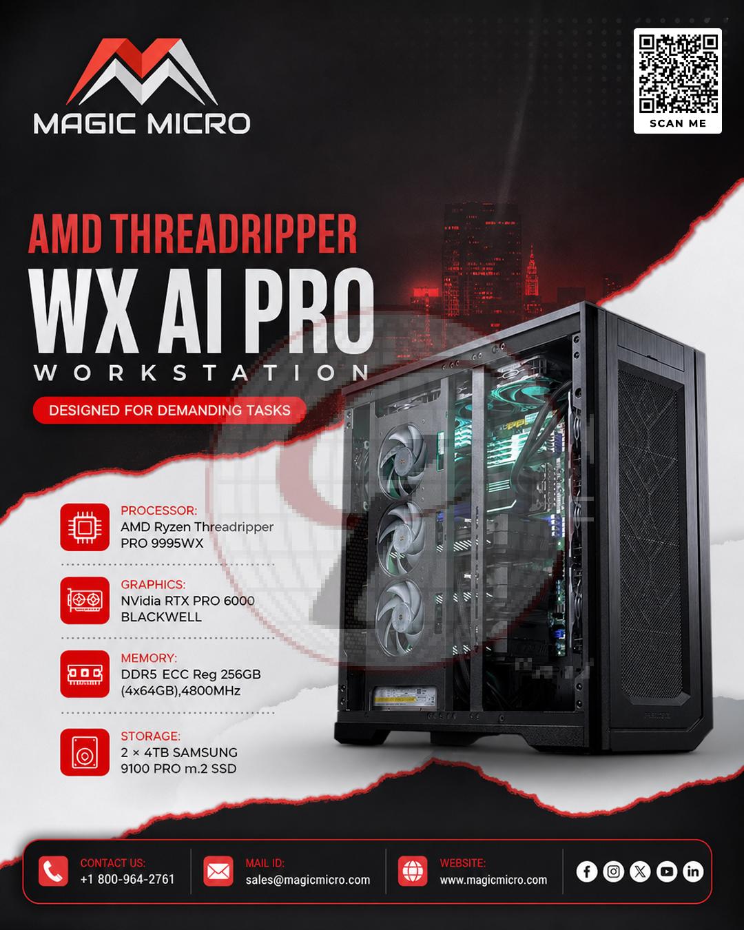 AMD Threadripper WX AI Pro Workstation