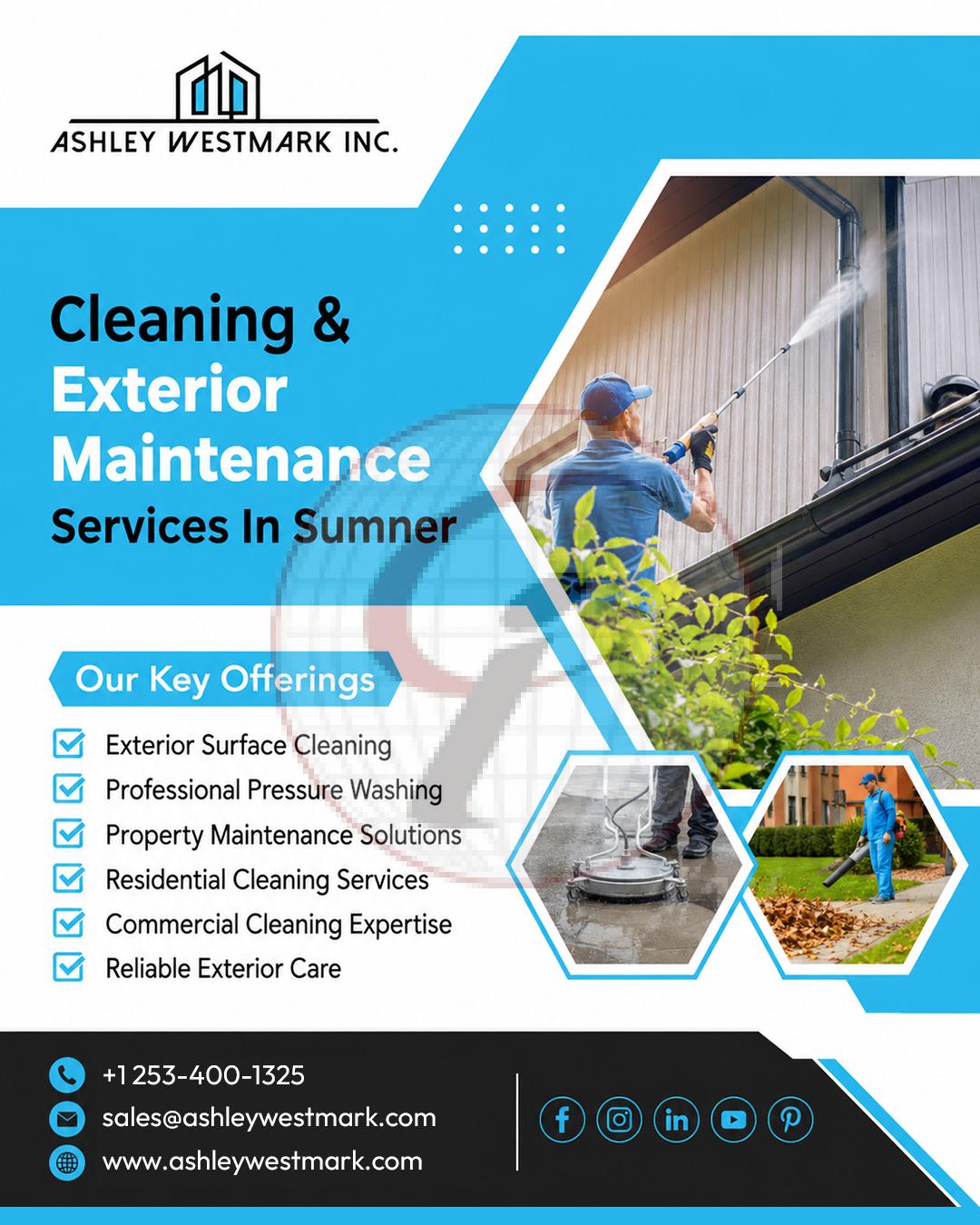 Cleaning & Exterior Maintenance Services In Sumner