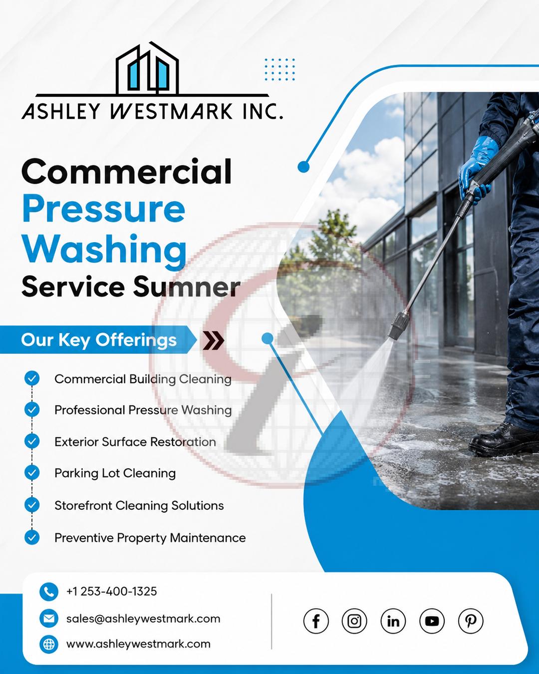 Commercial Pressure Washing Service Sumner