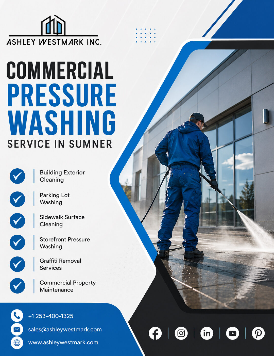 Commercial Pressure Washing Service in Sumner