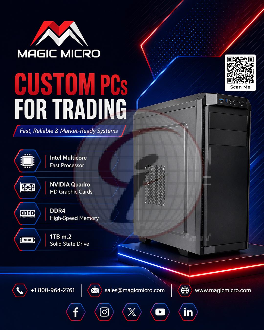 Custom PCs For Trading