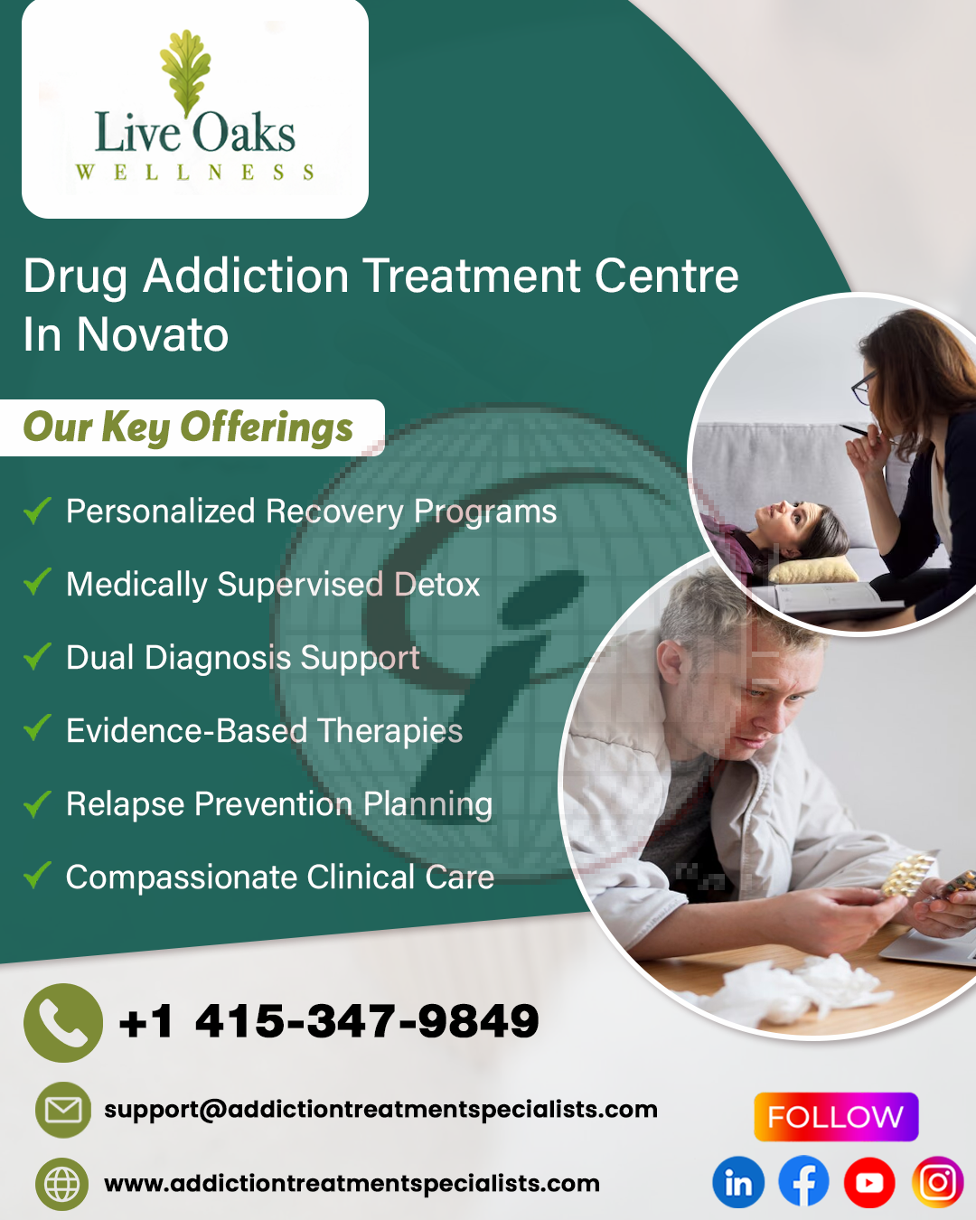 Drug Addiction Treatment Centre In Novato