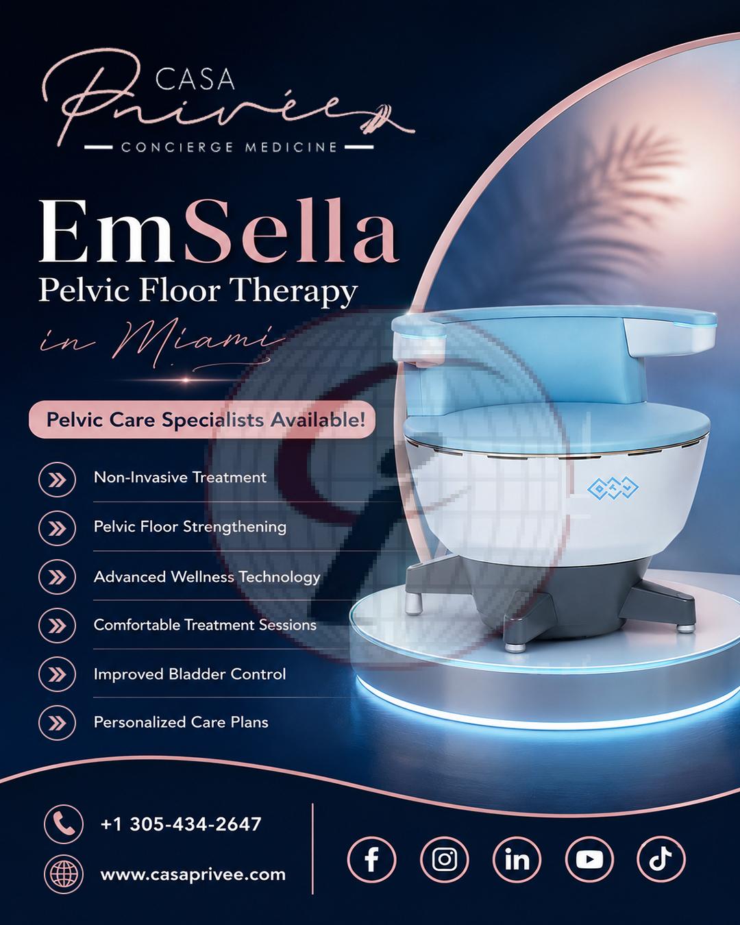 EmSella Pelvic Floor Therapy in Miami